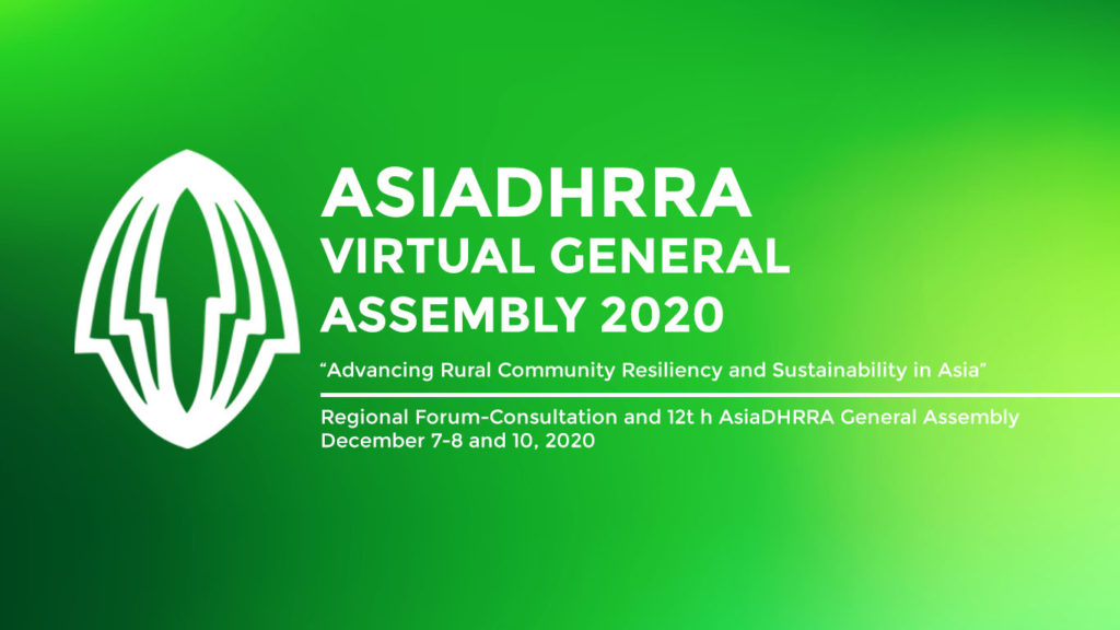 Asiadhrra 2020 General Assembly