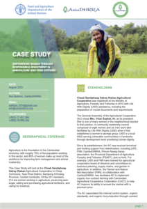 CamboDHRRA Case Study on Rural Women