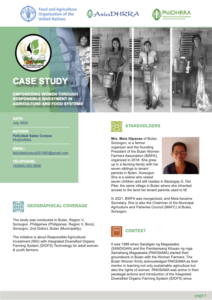 PhilDHRRA Case Study on Rural Women